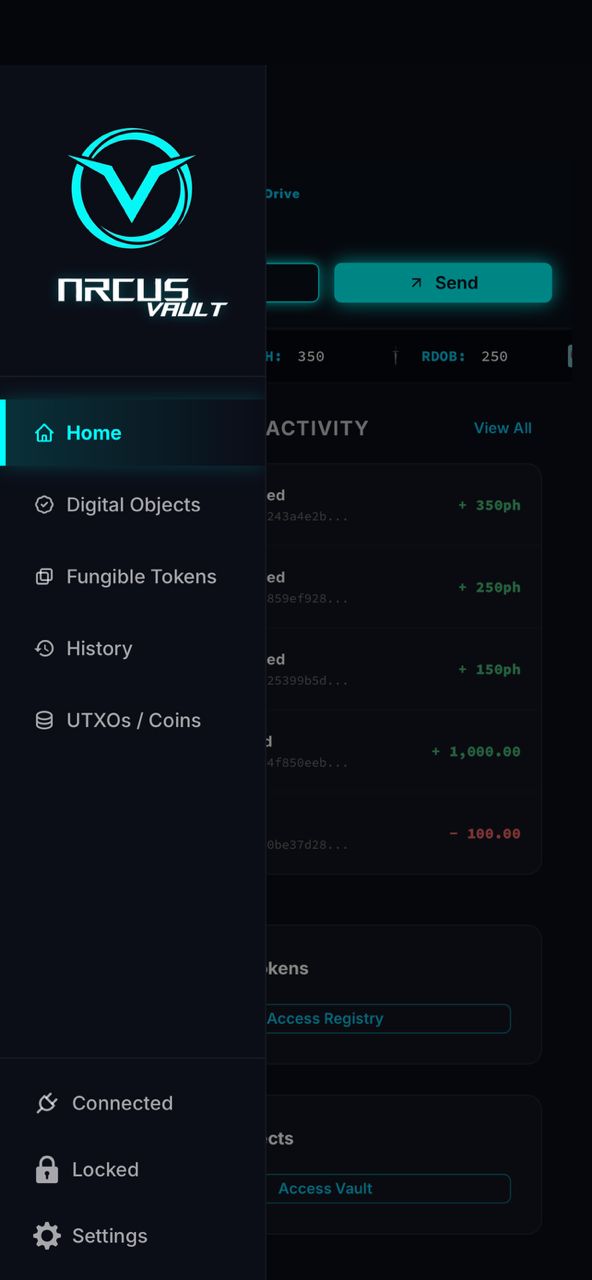 Token Details Screen